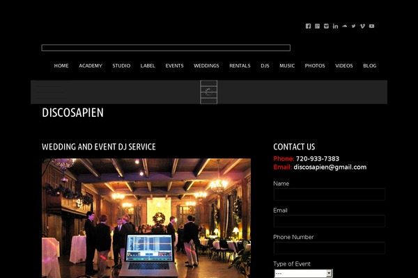 Musicpro theme site design template sample