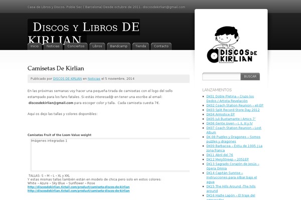 discosdekirlian.com site used Flashwp