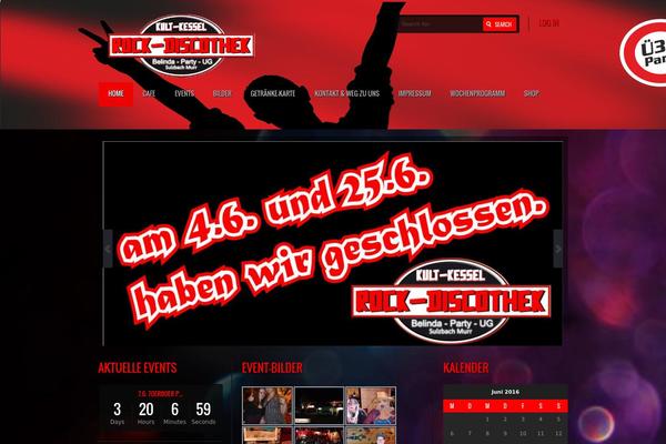 Sound_rock theme site design template sample