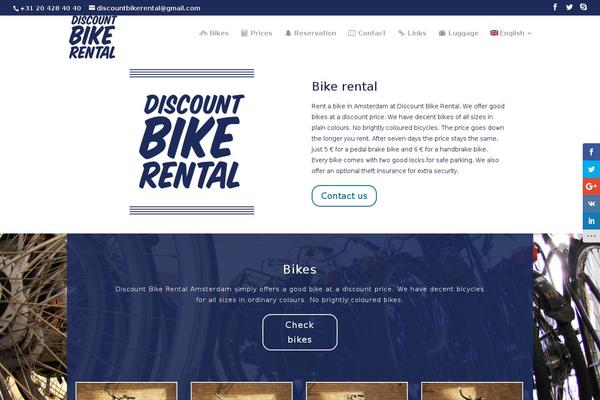 Divi child theme site design template sample