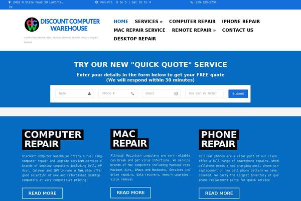 discountcomputerwarehouse.com site used Theme52468