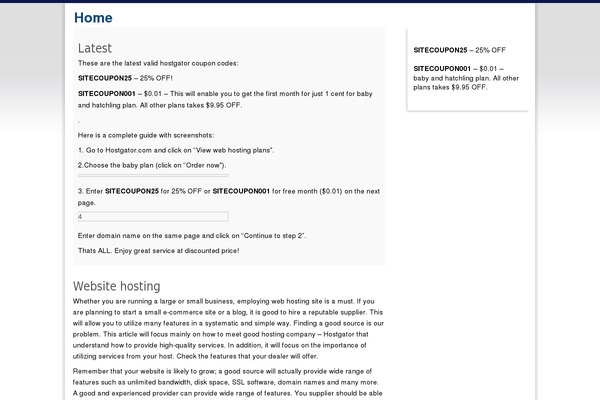 Light Clean Blue theme site design template sample