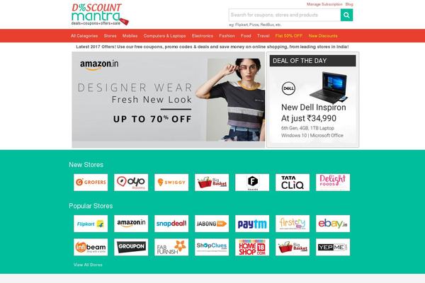 Clipper theme site design template sample
