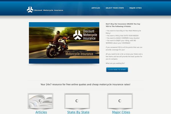 Karma theme site design template sample