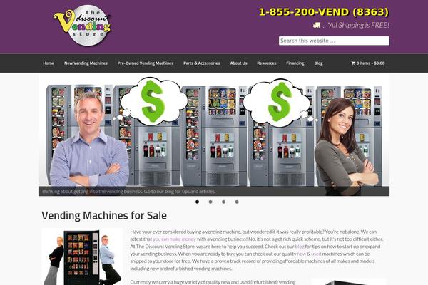 discountvendingstore.com site used Vending