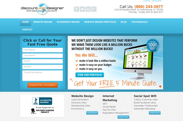 Hello Elementor theme site design template sample
