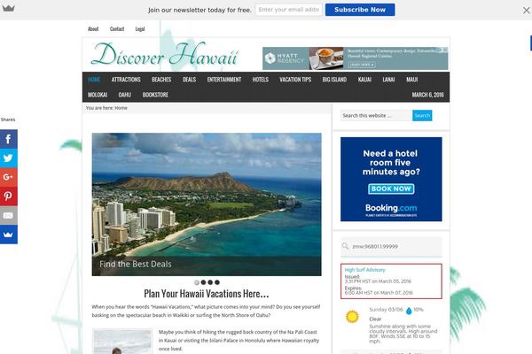 News theme site design template sample