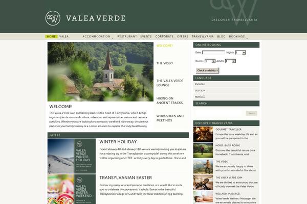 Site using Homepages plugin