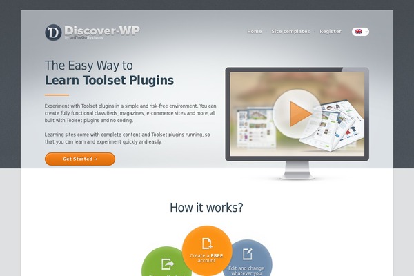 Site using Types plugin