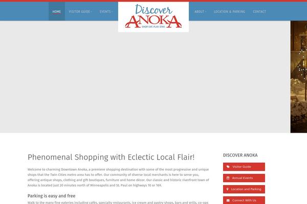 discover_anoka theme websites examples