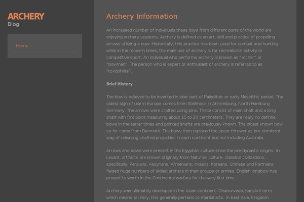 Storto theme site design template sample