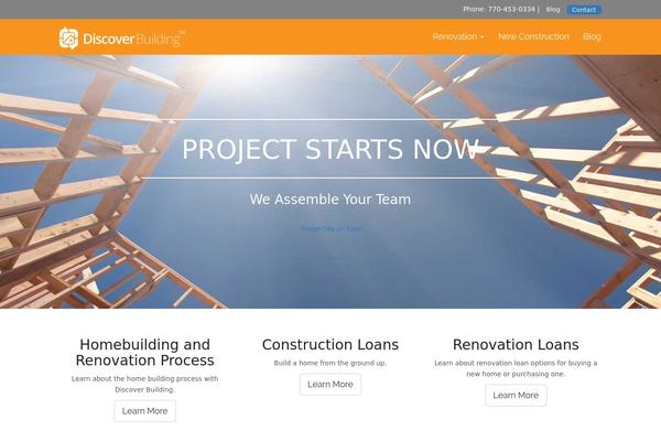 discoverbuilding.com site used Bswordpress