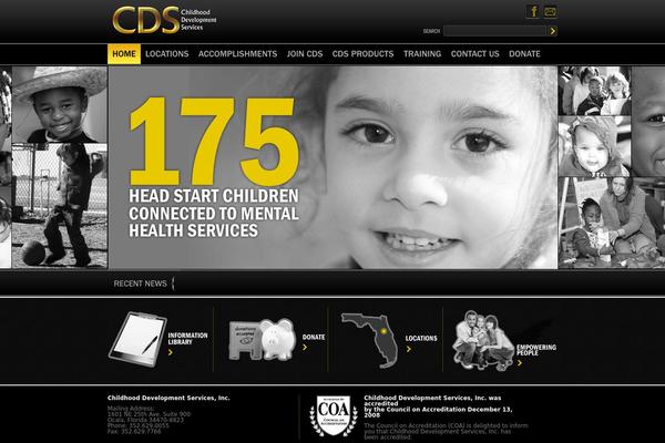 Cds theme site design template sample