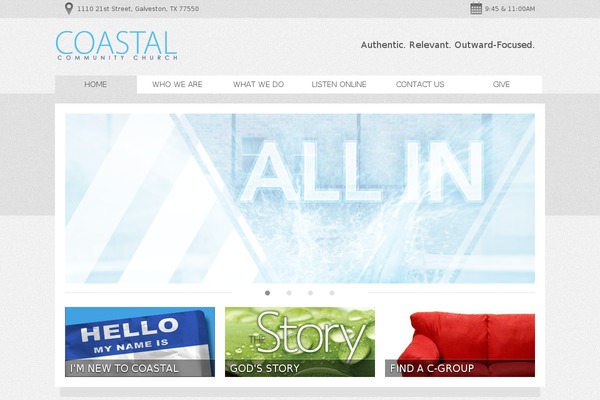 discovercoastal.org site used Moses