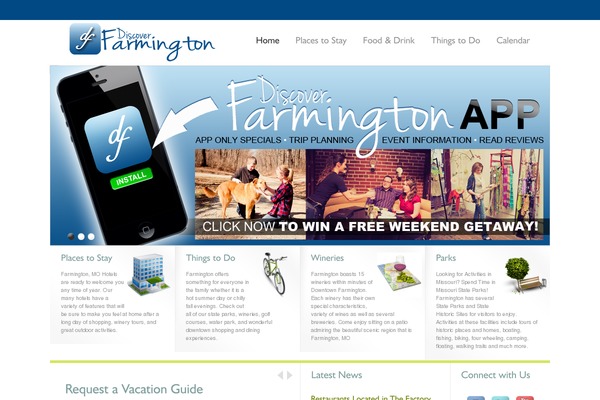 Creator theme site design template sample