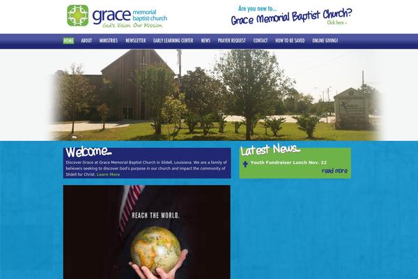 Grace theme site design template sample