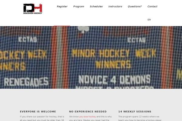 Agile theme site design template sample