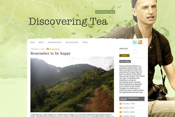 Forest theme site design template sample