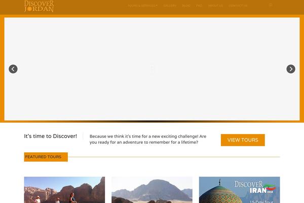 Trek theme site design template sample