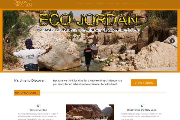Trek theme site design template sample