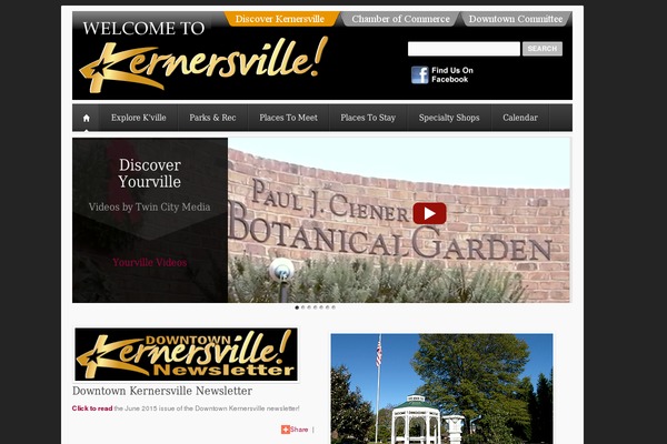 discoverkernersville.com site used Itworx