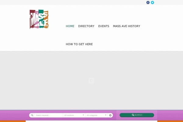 Directory theme site design template sample