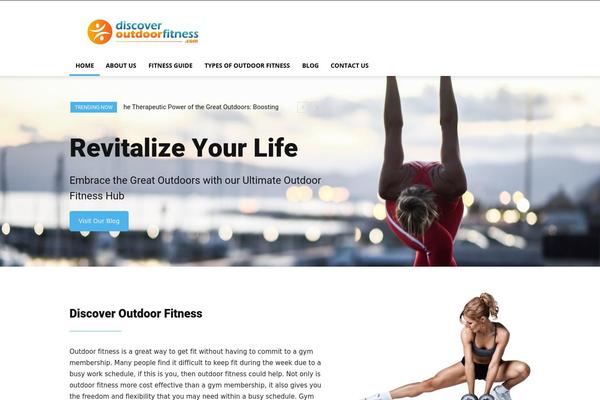 Newspaper theme site design template sample