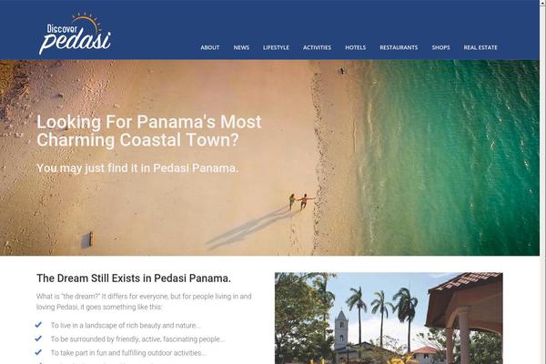 Rise theme site design template sample
