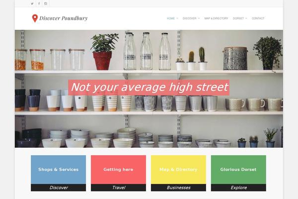 Site using Snazzy Maps plugin