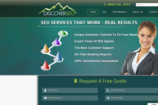 discover-seo theme websites examples