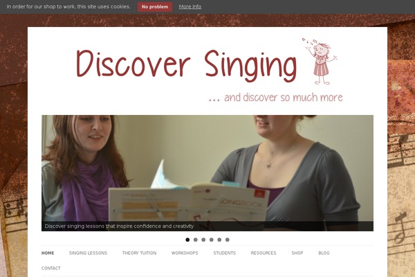 Hestia-child theme site design template sample