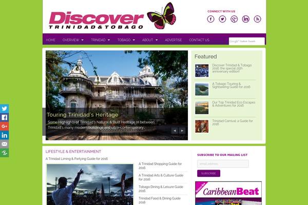 Lenscap theme site design template sample