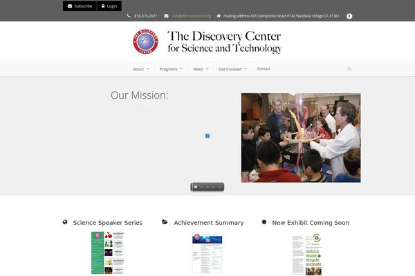 discoverycntr.org site used Flawless v1.15