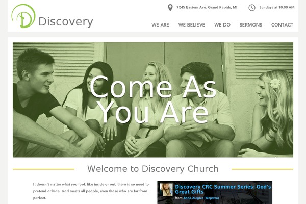 discoverycrc.com site used Discovery-theme