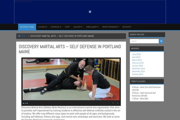 Flatty theme site design template sample