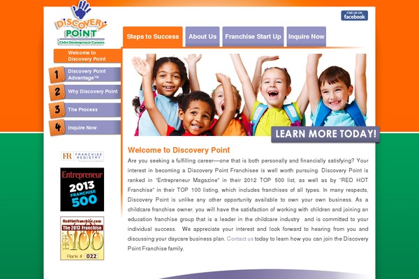 discoverypointfranchise.com site used Discoverypoint