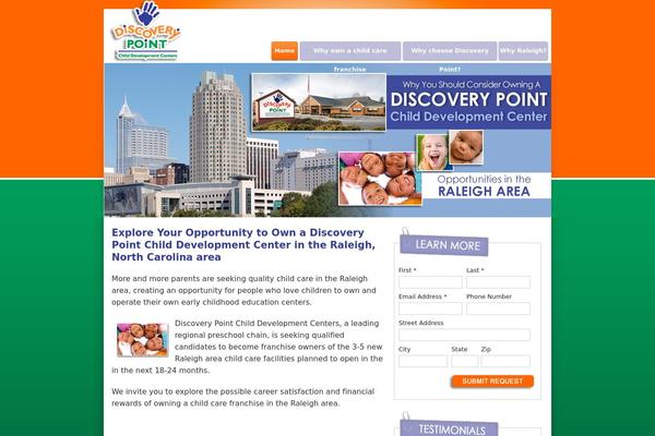 discoverypoint theme websites examples
