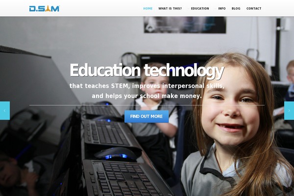 Scroller theme site design template sample