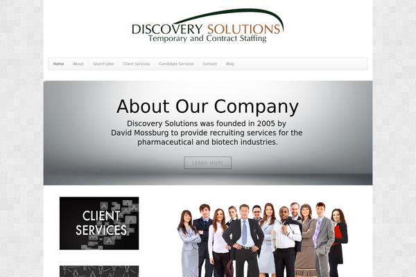 DMS theme site design template sample