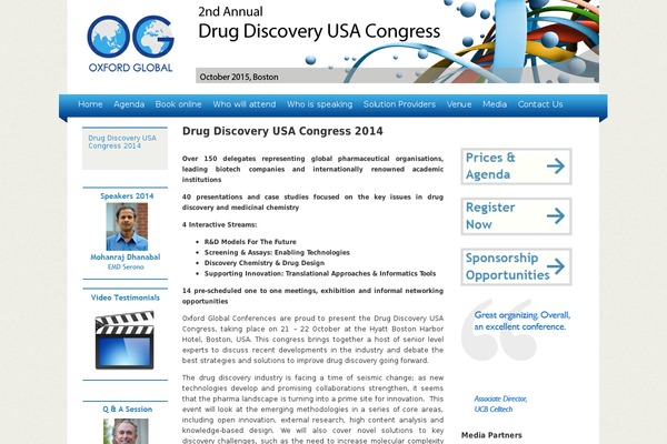 discoveryusa-congress.com site used Oxfordglobal