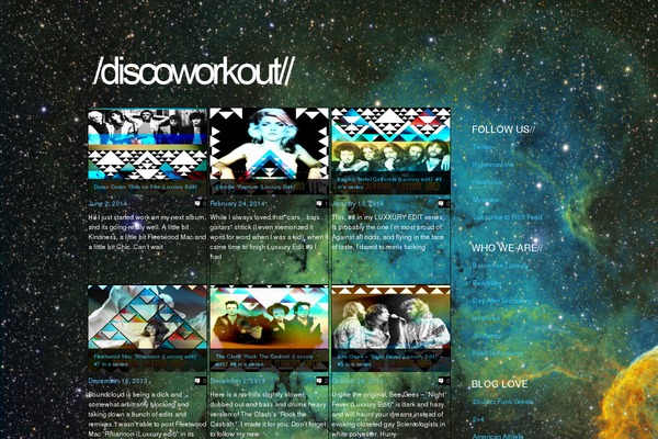 Equilibrium theme site design template sample