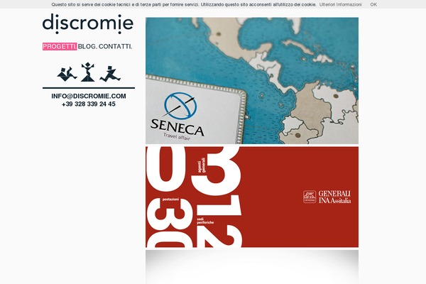 discromie.com site used Tangram