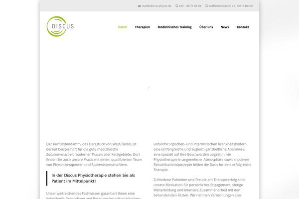 Sirens theme site design template sample