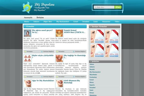 Bloom theme site design template sample