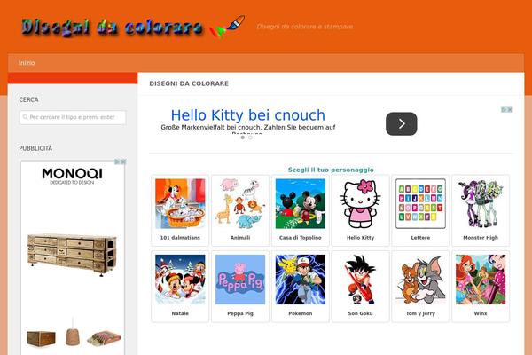 Hueman theme site design template sample