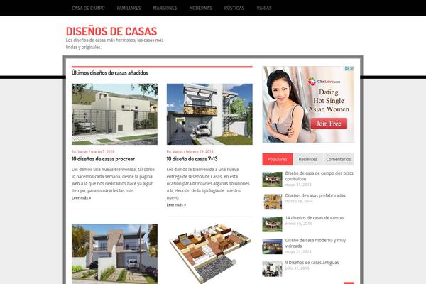 Hotnews theme site design template sample