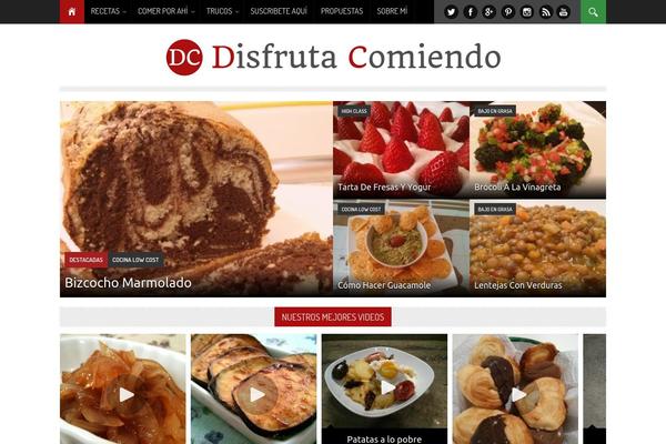 disfrutacomiendo.com site used Nadia