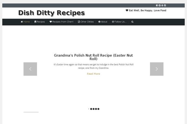 Site using GetMeCooking Recipe Template plugin