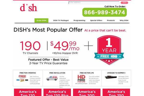dish-systems.com site used Dish-systems