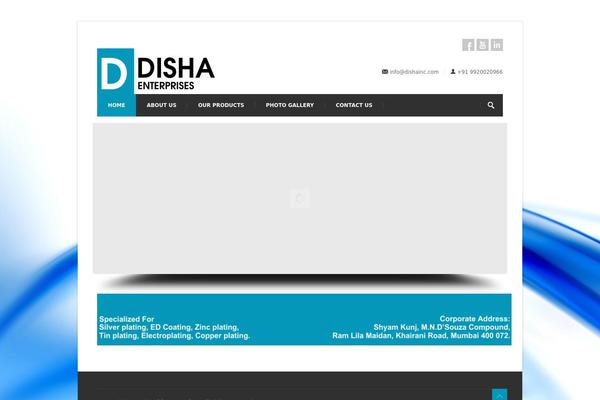 Centum theme site design template sample